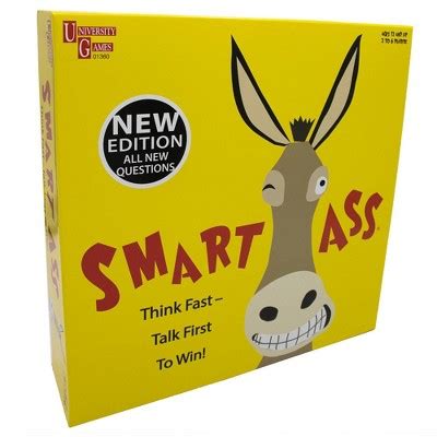 smart ass card game|University Games, Smart Ass Trivia The Ultimate Who, What, .